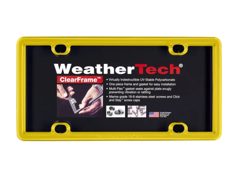 Weathertech 8ALPCF14 - License Plate Frames, Plastic