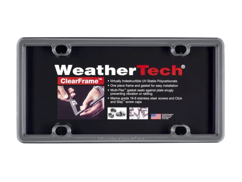Weathertech 8ALPCF15 - License Plate Frames, Plastic