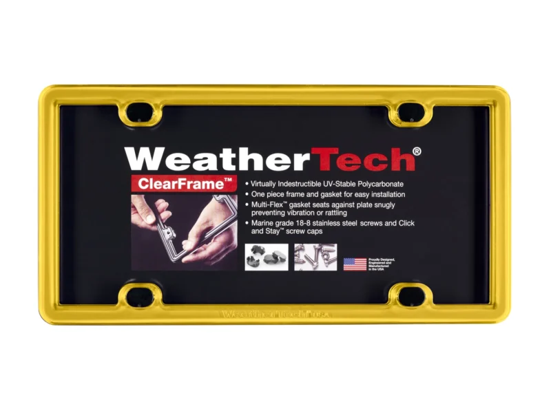 Weathertech 8ALPCF17 - License Plate Frames, Plastic