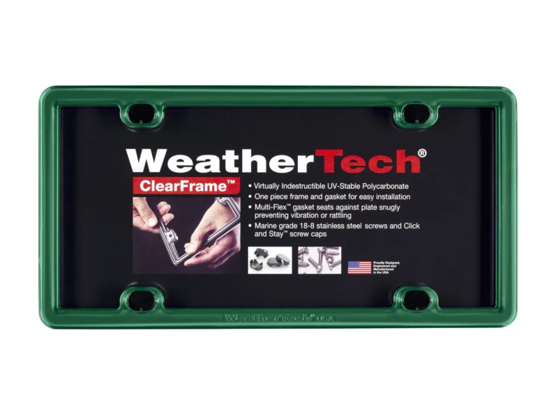 Weathertech 8ALPCF18 - License Plate Frames, Plastic