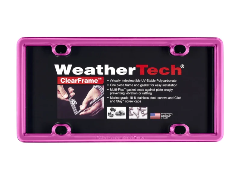 Weathertech 8ALPCF3 - License Plate Frames, Plastic