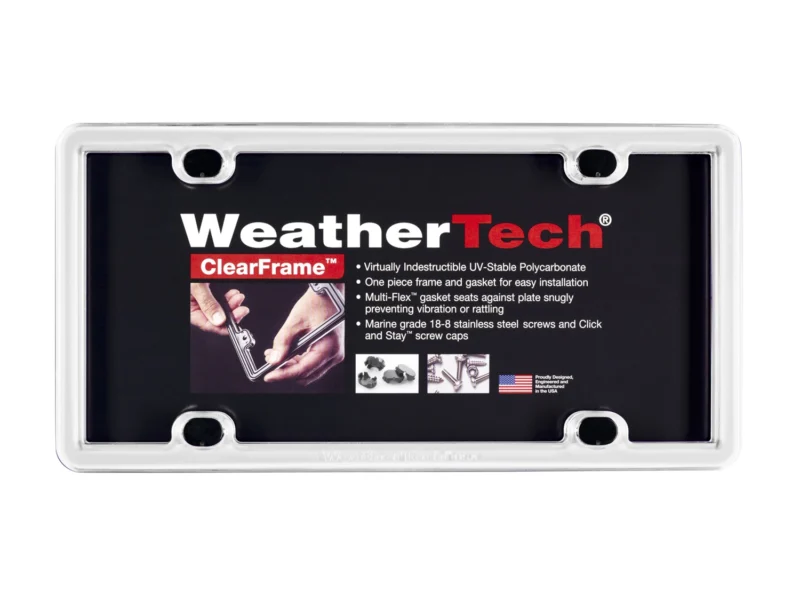 Weathertech 8ALPCF8 - License Plate Frames, Plastic