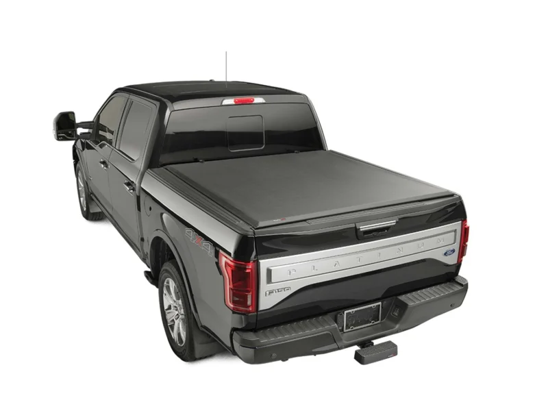 WeatherTech 8RC5166 - Roll Up Truck Bed Cover, Black, Roll-Up Soft Cover