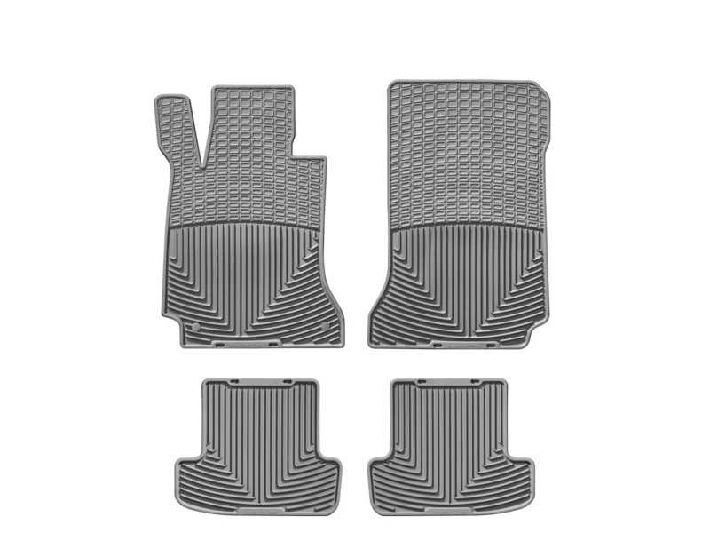 Weathertech MB W204C G - All-Weather Floor Mats, Gray, Molded
