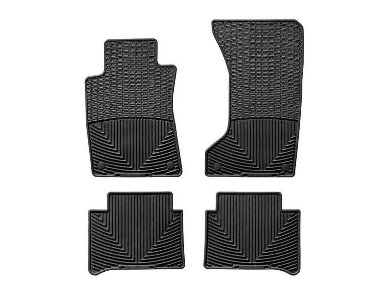 Weathertech MB W211 4M B - All-Weather Floor Mats, Black, Molded