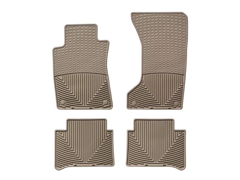Weathertech MB W211 4M T - All-Weather Floor Mats, Tan, Molded