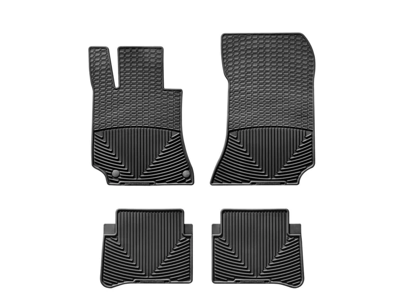 Weathertech MB W212 B - All-Weather Floor Mats, Black, Molded