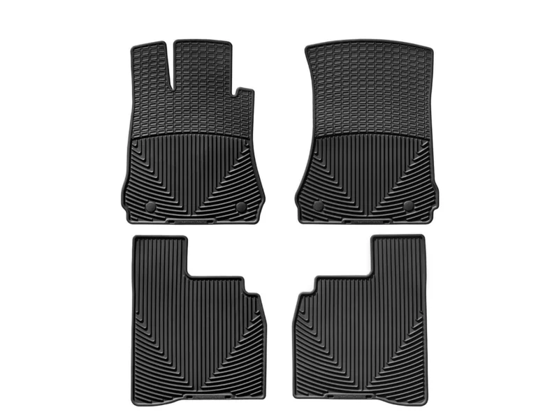 Weathertech MB W221 B - All-Weather Floor Mats, Black, Molded