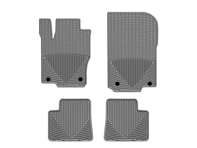 Weathertech MB X166 G - All-Weather Floor Mats, Gray, Molded