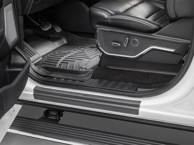Weathertech ST002K2 - Door Sill Protector, Black, Plastic