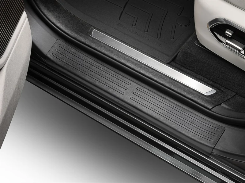 Weathertech ST005K1 - Door Sill Protector, Black, Plastic
