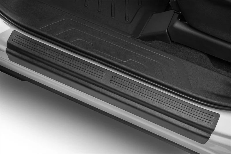 Weathertech ST006K1 - Door Sill Protector, Black, Plastic