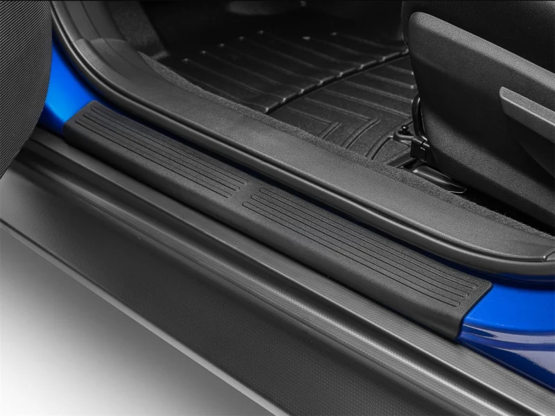 Weathertech ST007K1 - Door Sill Protector, Black, Plastic