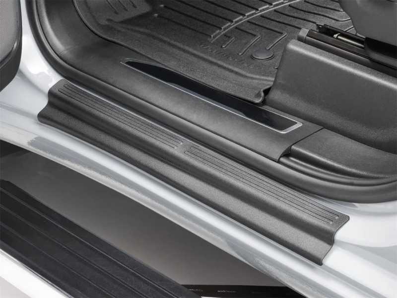 Weathertech ST012K1 - Door Sill Protector, Black, Plastic
