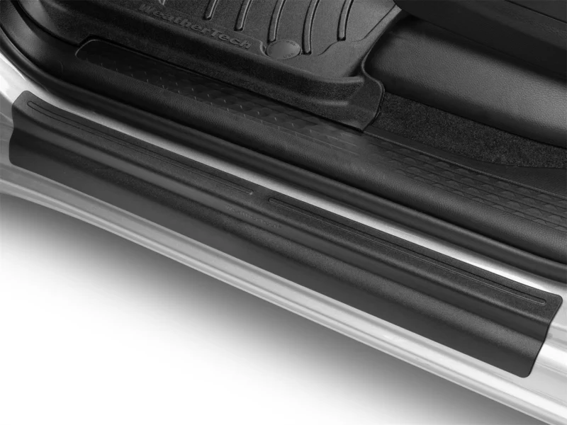 Weathertech ST014K1 - Door Sill Protector, Black, Plastic
