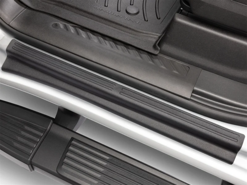 Weathertech ST015K2 - Door Sill Protector, Black, Plastic