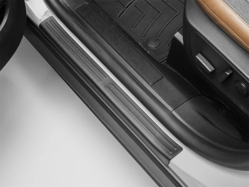 Weathertech ST017K1 - Door Sill Protector, Black, Plastic