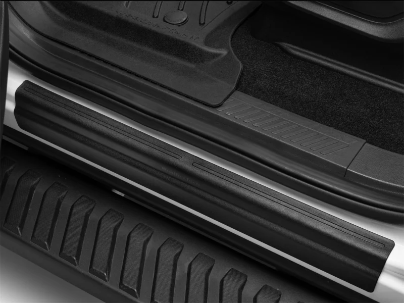 Weathertech ST018K1 - Door Sill Protector, Black, Plastic
