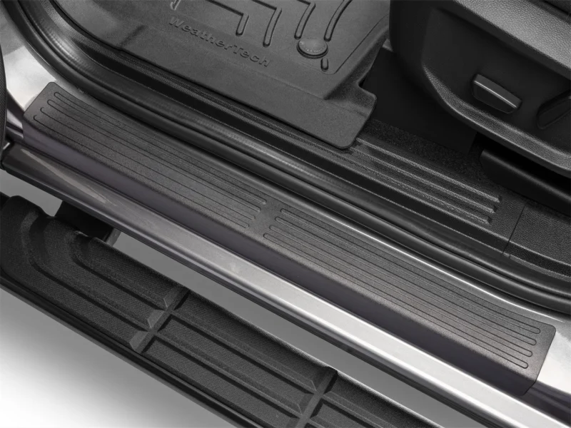 Weathertech ST019K1 - Door Sill Protector, Black, Plastic
