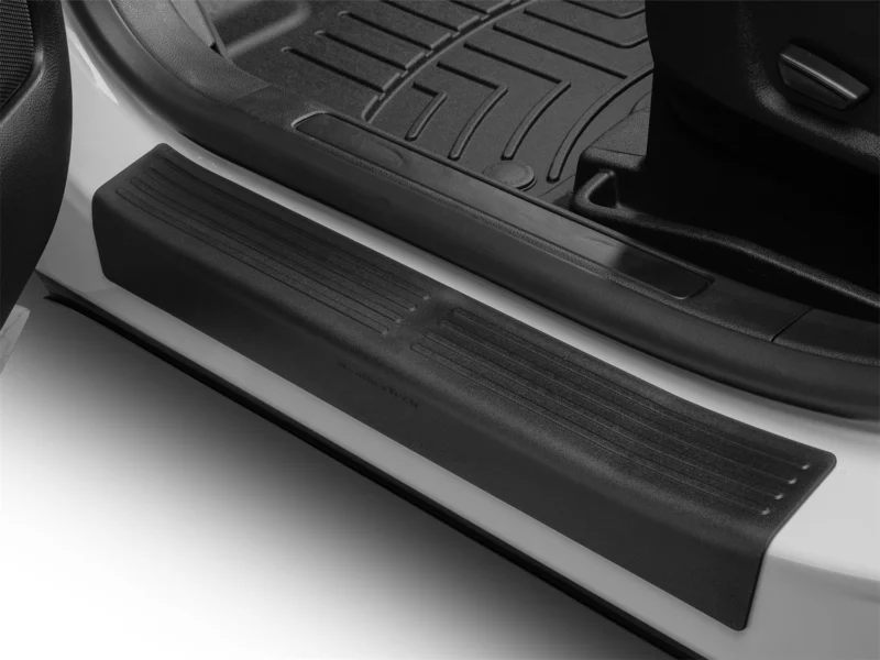 Weathertech ST022K1 - Door Sill Protector, Black, Plastic