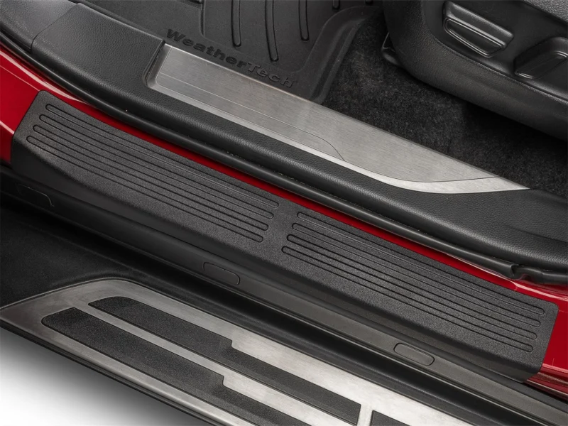 Weathertech ST024K1 - Door Sill Protector, Black, Plastic