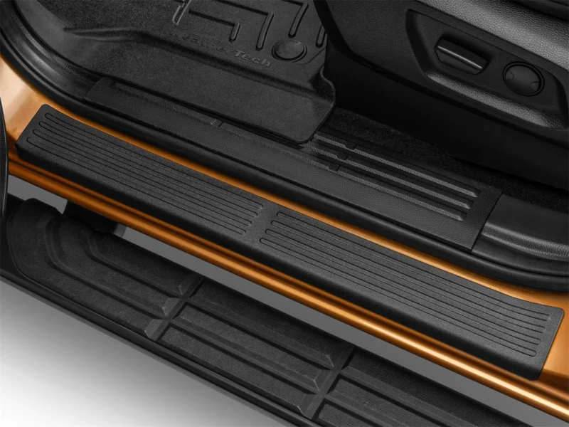 Weathertech ST026K1 - Door Sill Protector, Black, Plastic