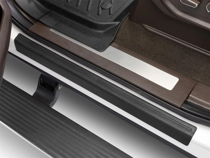 Weathertech ST029K1 - Door Sill Protector, Black, Plastic