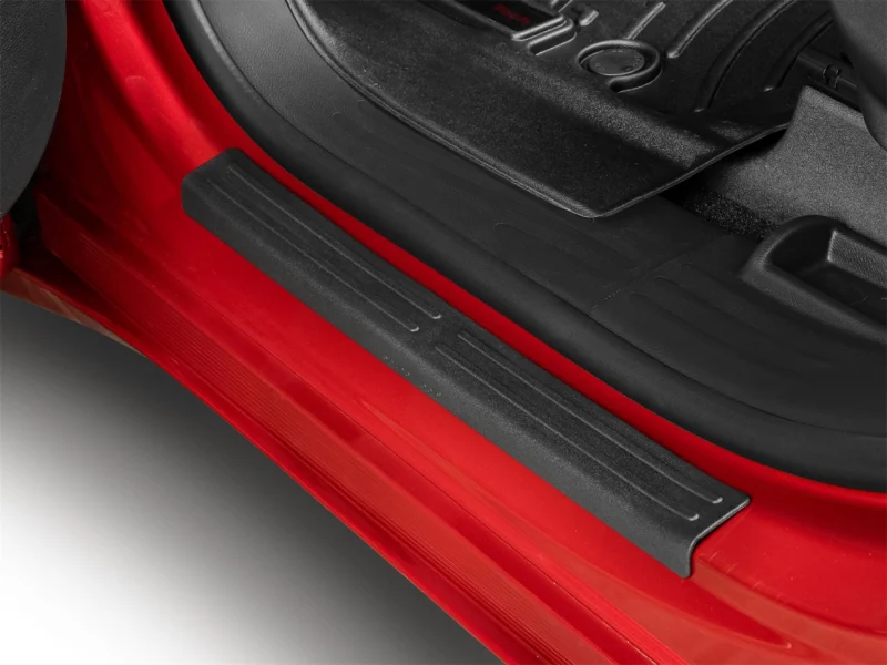 Weathertech ST033K1 - Door Sill Protector, Black, Plastic