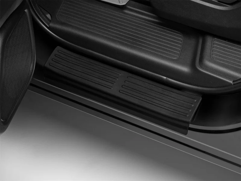 Weathertech ST034K1 - Door Sill Protector, Black, Plastic