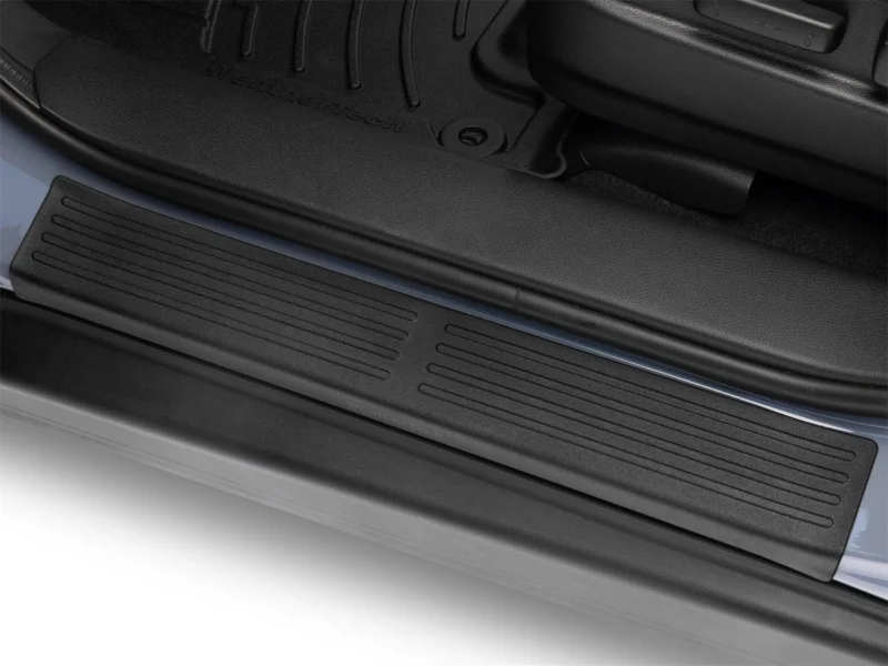 Weathertech ST035K1 - Door Sill Protector, Black, Plastic