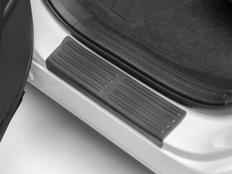 Weathertech ST036K1 - Door Sill Protector, Black, Plastic