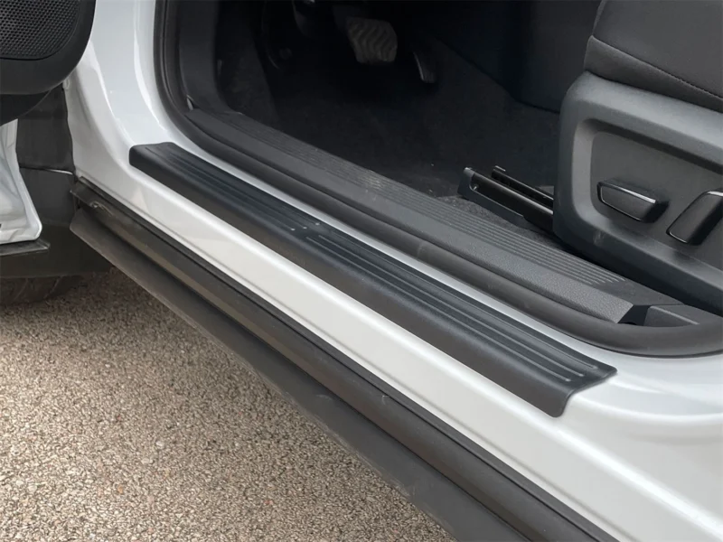 Weathertech ST039K1 - Door Sill Protector, Black, Plastic
