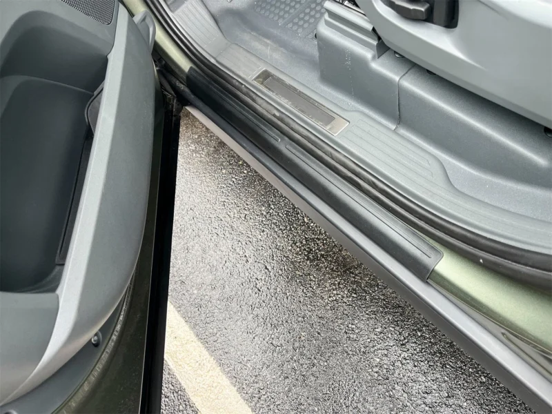 Weathertech ST045K1 - Door Sill Protector, Black, Plastic