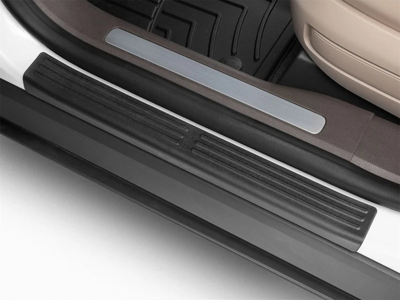 Weathertech ST048K1 - Door Sill Protector, Black, Plastic