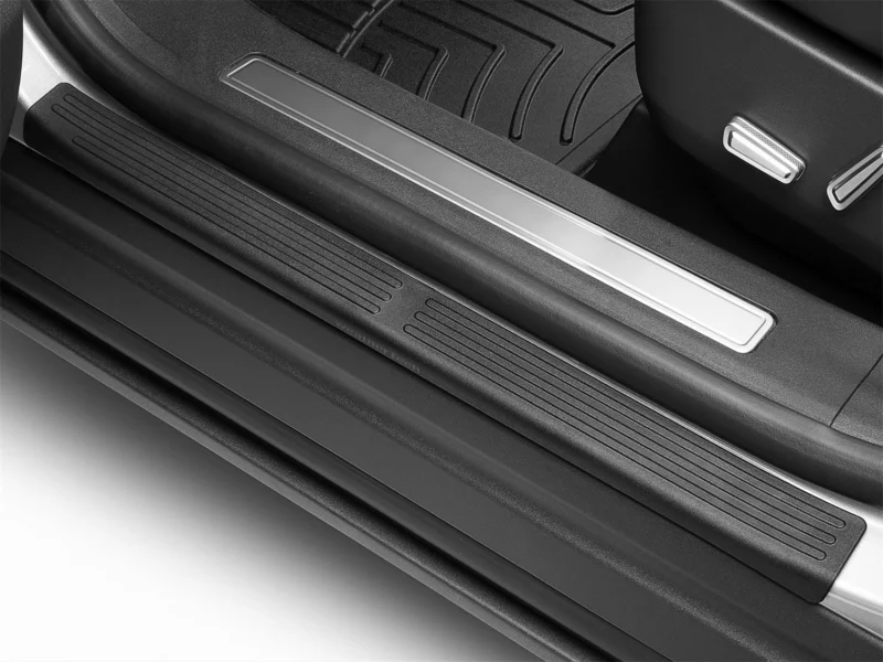 Weathertech ST049K1 - Door Sill Protector, Black, Plastic