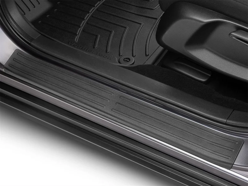 Weathertech ST054K1 - Door Sill Protector, Black, Plastic