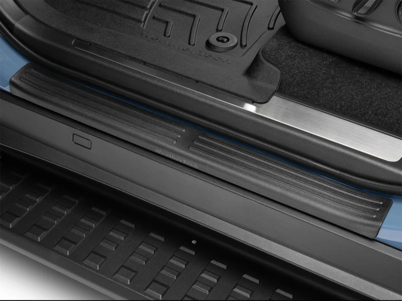 Weathertech ST056K1 - Door Sill Protector, Black, Plastic