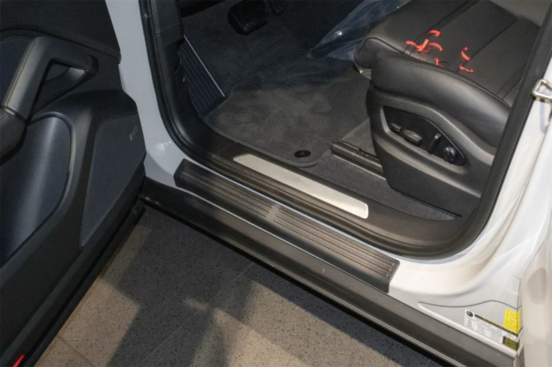 Weathertech ST057K1 - Door Sill Protector, Black, Plastic