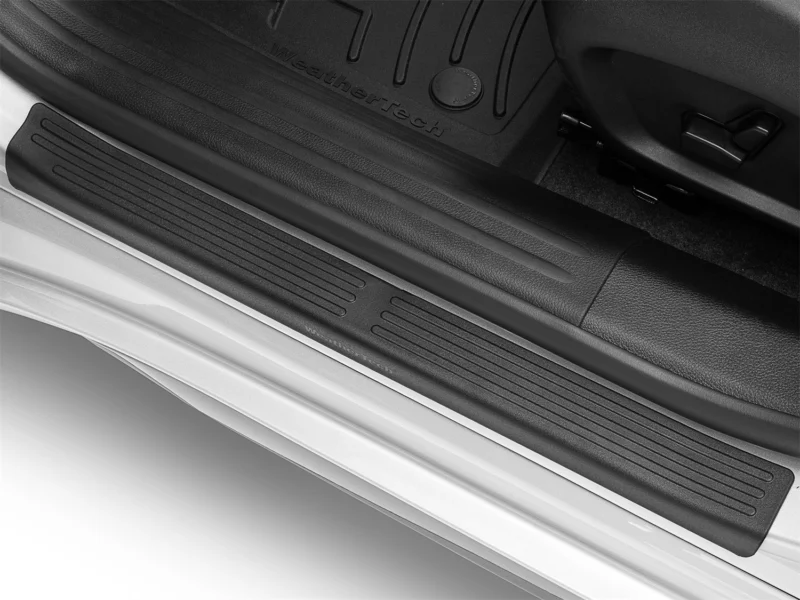 Weathertech ST059K1 - Door Sill Protector, Black, Plastic