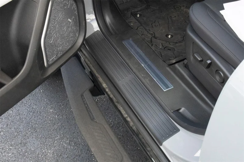 Weathertech ST062K1 - Door Sill Protector, Black, Plastic
