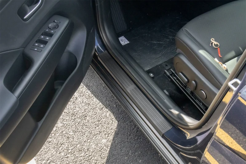 Weathertech ST063K1 - Door Sill Protector, Black, Plastic