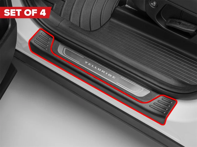 Weathertech ST065K1 - Door Sill Protector, Black, Plastic