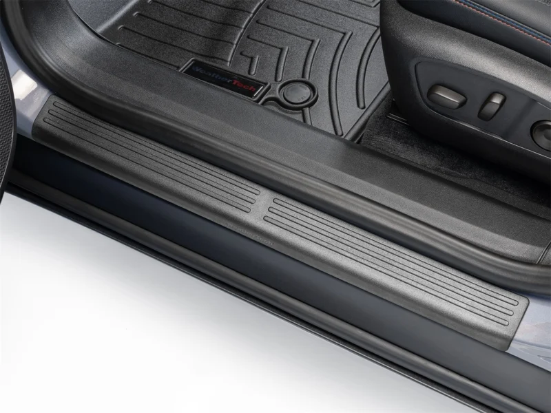 Weathertech ST067K1 - Door Sill Protector, Black, Plastic