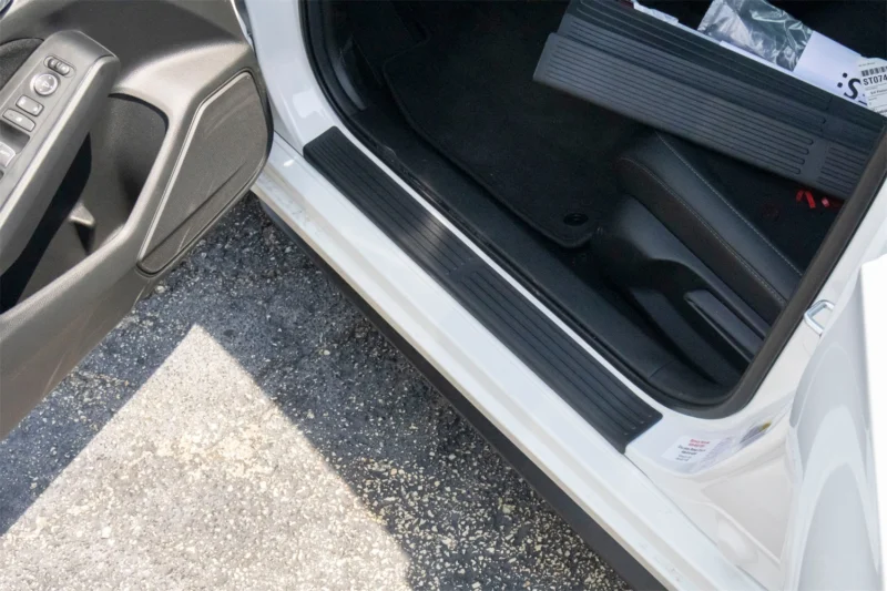 Weathertech ST073K1 - Door Sill Protector, Black, Plastic
