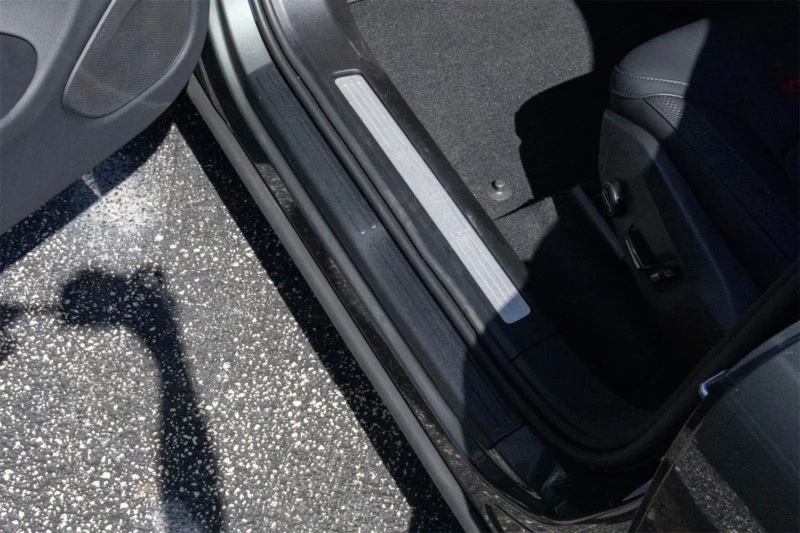 Weathertech ST075K1 - Door Sill Protector, Black, Plastic