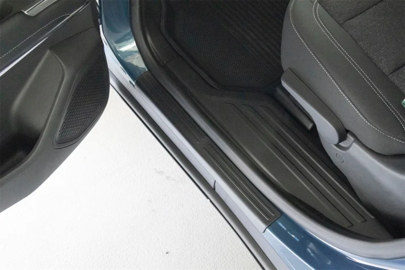 Weathertech ST077K1 - Door Sill Protector, Black, Plastic