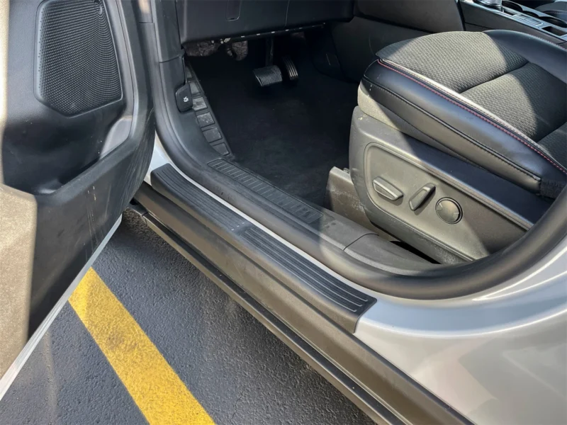 Weathertech ST092K1 - Door Sill Protector, Black, Plastic