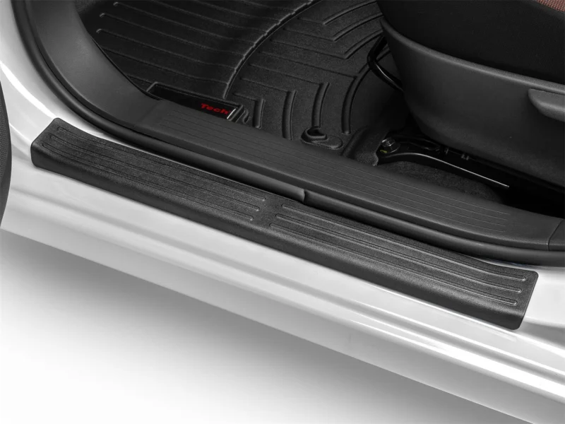 Weathertech ST094K1 - Door Sill Protector, Black, Plastic