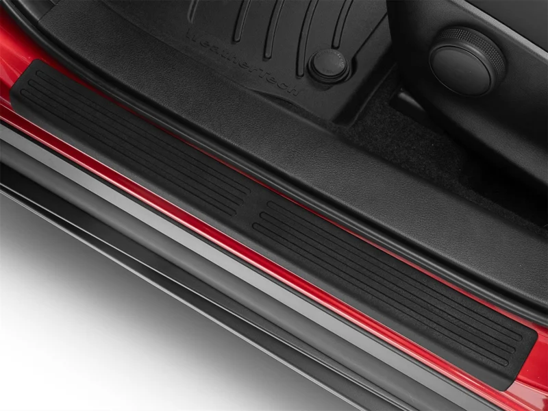 Weathertech ST095K1 - Door Sill Protector, Black, Plastic