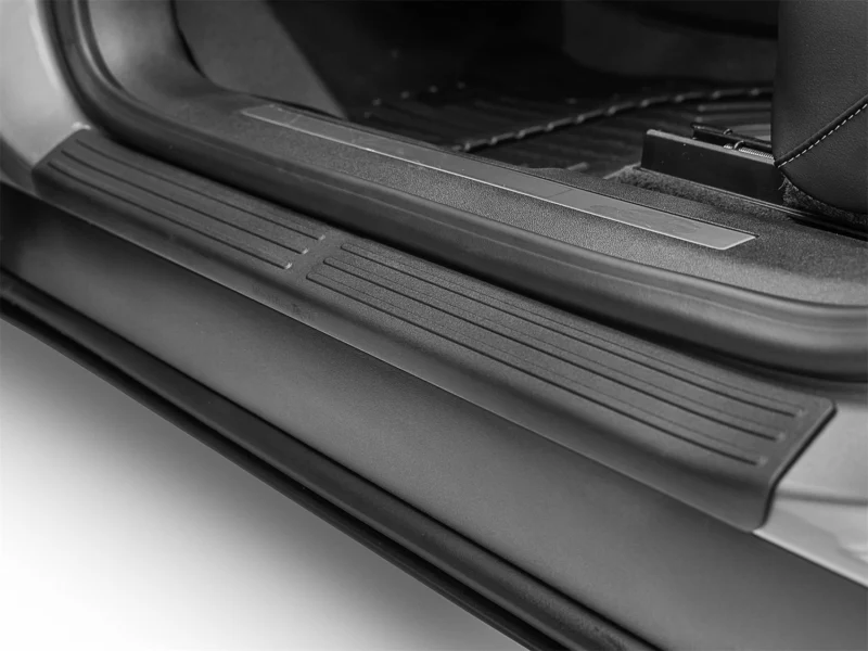 Weathertech ST099K1 - Door Sill Protector, Black, Plastic